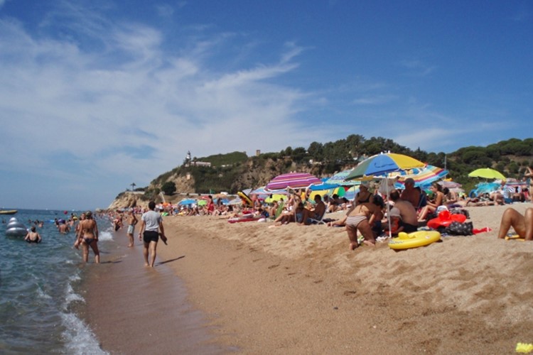 Calella - pláž