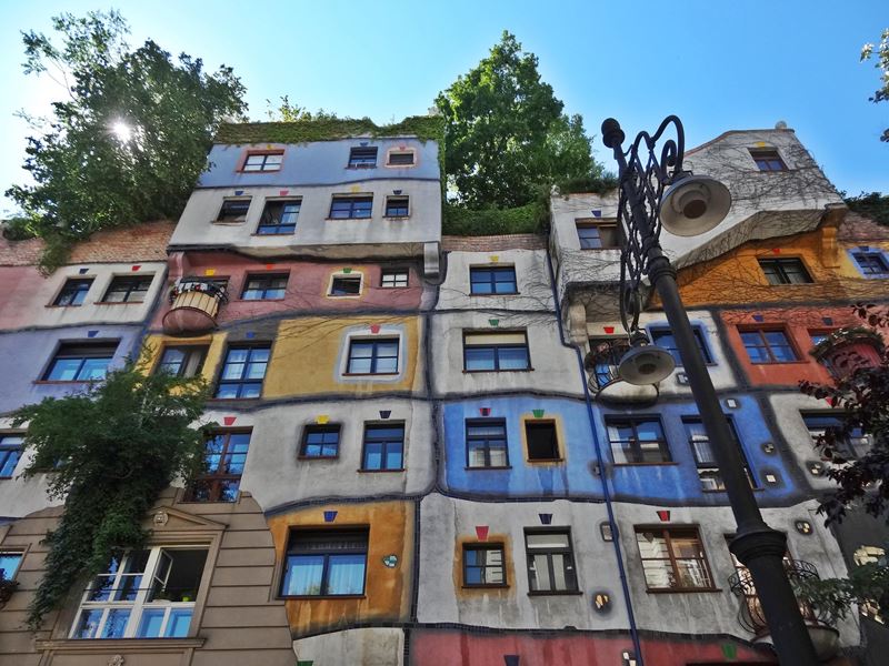 Vídeň - Hundertwasserhaus